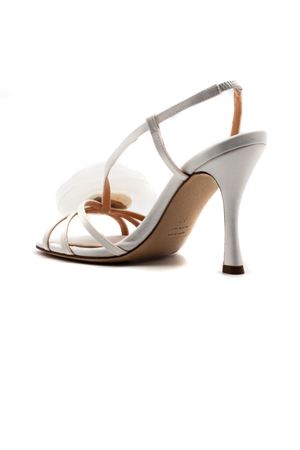 Sandalo elegante in raso colore bianco CHANTAL 1962 | 3132BIANCO